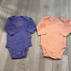 Carters bodysuit set